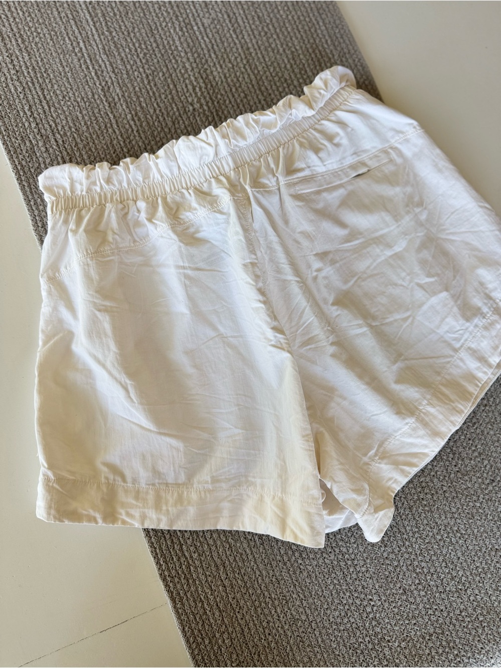 All in Motion Ivory Cream Nylon Drawstring Shorts Size Medium - Picture 8 of 8